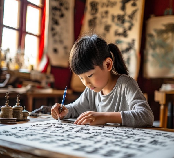 六年级书法艺术全解析，传承经典，开启文化探索之旅,六年级书法艺术全解析，传承经典，开启文化探索之旅,书法艺术,书法,第1张