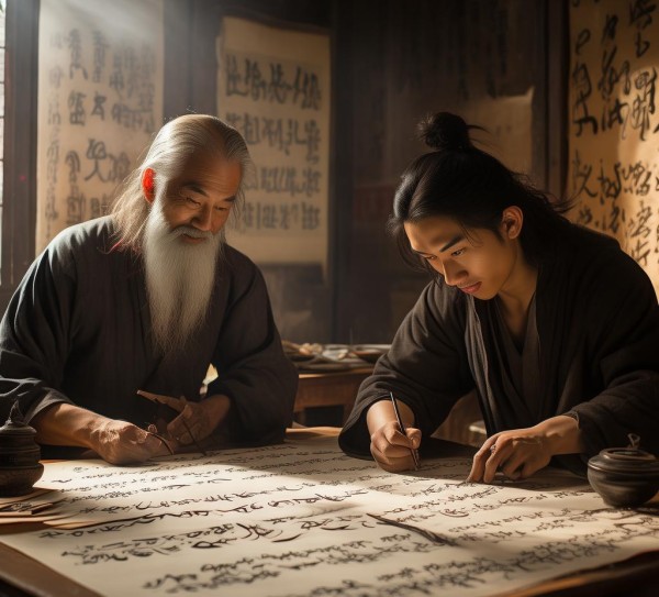 千古父子书法家，王羲之与王献之的传承之旅,千古父子书法家，王羲之与王献之的传承之旅,书法艺术,书法,生活,第1张