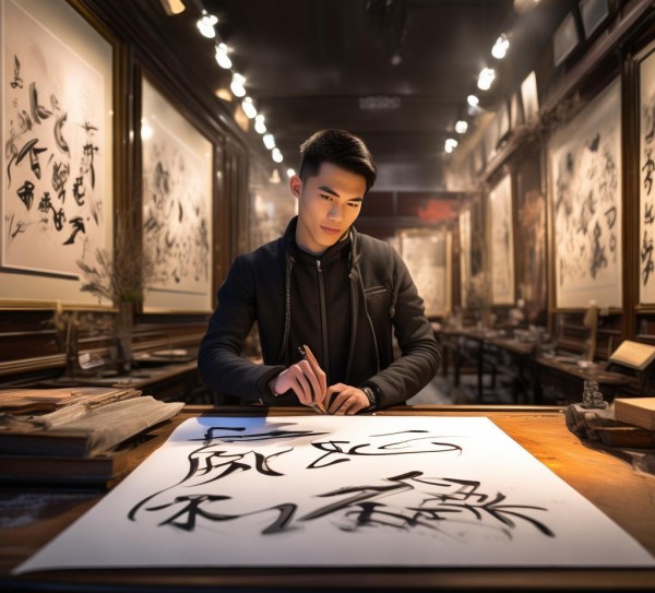 抖音书法界新宠儿，揭秘书法名家排名榜首的神秘魅力,抖音书法界新宠儿，揭秘书法名家排名榜首的神秘魅力,书法,书法名家,第1张