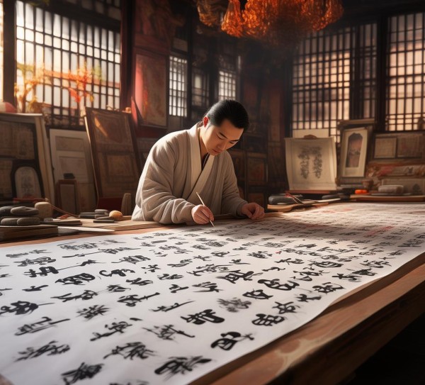新春翰墨，制作生活书法作品，弘扬传统文化,新春翰墨，制作生活书法作品，弘扬传统文化,书法,生活,第1张