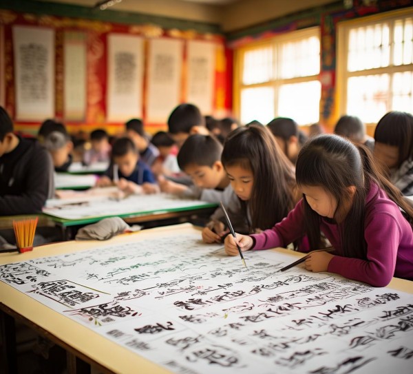 六年级书法理论考试试卷，传承国粹，弘扬书法文化之旅,六年级书法理论考试试卷，传承国粹，弘扬书法文化之旅,书法,书法理论,书法传承,第1张