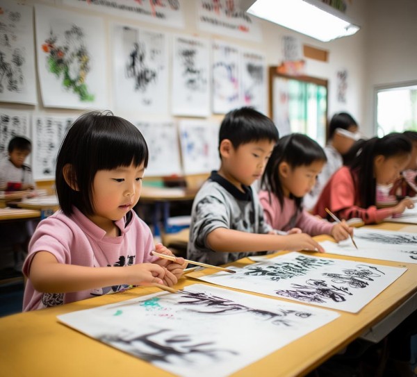 童真墨韵，传承文化——四年级学生硬笔书画风采展,童真墨韵，传承文化——四年级学生硬笔书画风采展,书法艺术,书法,硬笔书法,第1张
