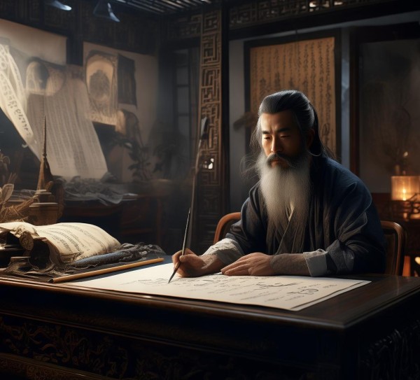 清代书法家生活用品揭秘，笔耕墨耘中的雅韵世界,清代书法家生活用品揭秘，笔耕墨耘中的雅韵世界,书法艺术,书法,生活,第1张