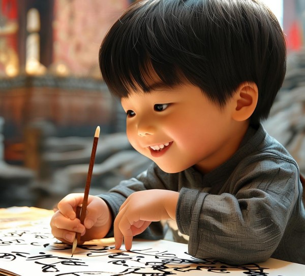 墨舞童年，小学生硬笔书法动态图，展现文化传承与成长足迹,墨舞童年，小学生硬笔书法动态图，展现文化传承与成长足迹,书法,硬笔书法,生活,第1张