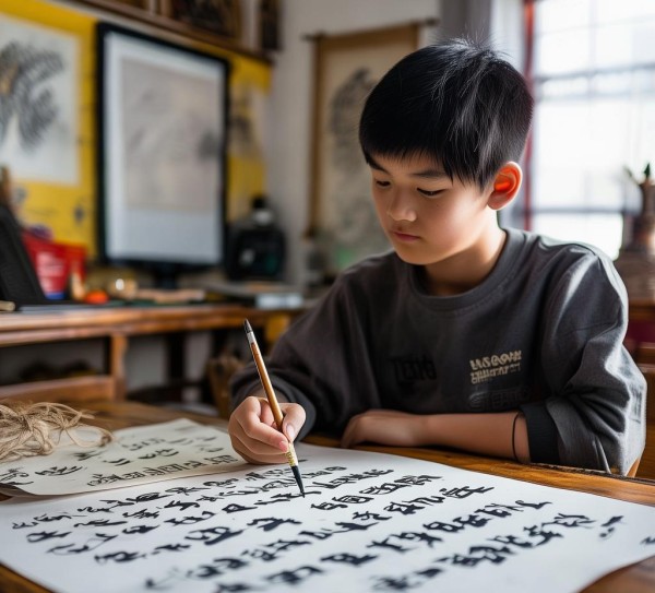 六年级书法作家知识点解析，传承文化，墨舞青春,六年级书法作家知识点解析，传承文化，墨舞青春,书法艺术,书法,第1张