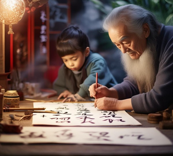 书法入门与精进，实用书法理论知识PPT模板,书法入门与精进，实用书法理论知识PPT模板,书法艺术,书法,书法理论,第1张