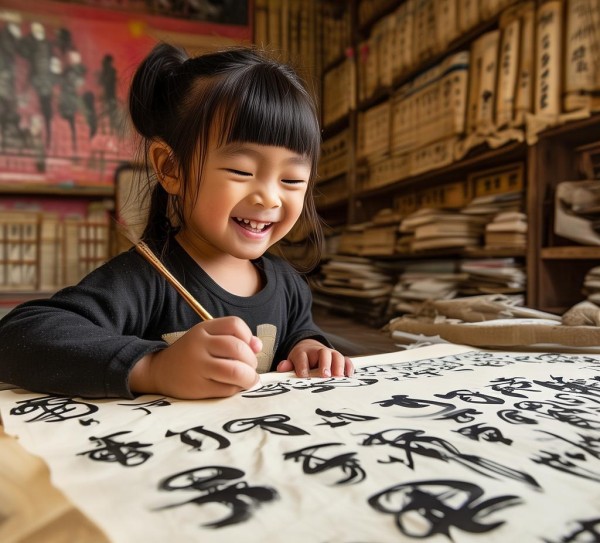 童趣墨香——一年级行书书法作品赏析之旅,童趣墨香——一年级行书书法作品赏析之旅,书法艺术,书法,生活,第1张