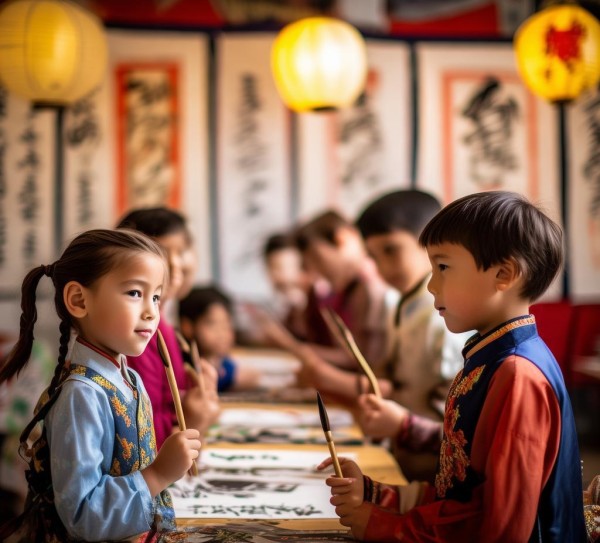 智慧启航，文化传承，二年级科普书法之旅,智慧启航，文化传承，二年级科普书法之旅,书法,硬笔书法,生活,第1张