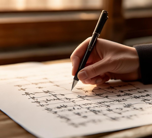 笔尖舞韵，硬笔书法的艺术之旅,笔尖舞韵，硬笔书法的艺术之旅,书法艺术,书法,硬笔书法,第1张