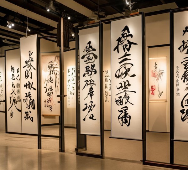飘逸四字七行书法艺术展,飘逸四字七行书法艺术展,书法艺术,书法,生活,第1张