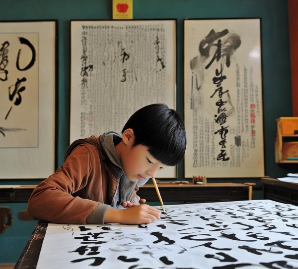 五年级上册书法家知识点探秘，艺术传承与创新之旅,五年级上册书法家知识点探秘，艺术传承与创新之旅,书法艺术,书法,生活,第1张