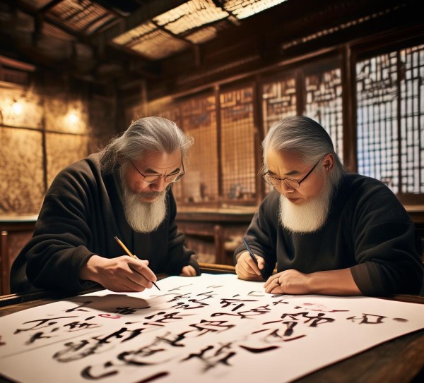 书法名家风采，三位书法家作品风格深度解析,书法名家风采，三位书法家作品风格深度解析,书法艺术,书法,书法名家,第1张