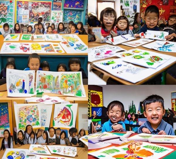 童真创意，一年级学生硬笔书画风采展,童真创意，一年级学生硬笔书画风采展,书法艺术,书法,硬笔书法,第1张