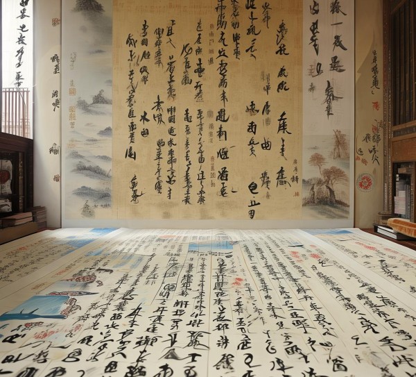 六安市书法名家风云录，揭秘书法界翘楚排名榜单,六安市书法名家风云录，揭秘书法界翘楚排名榜单,书法艺术,书法,书法名家,第1张