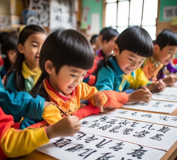 童趣墨香颂生活——小学生书法中的美好颂歌,童趣墨香颂生活——小学生书法中的美好颂歌,书法,生活,童趣,第1张