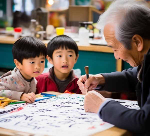 探寻书法魅力，三年级学生视角下的书法名家解读,探寻书法魅力，三年级学生视角下的书法名家解读,书法艺术,书法,书法名家,第1张