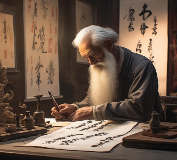 诗意人生在笔端——悠长生活书法艺术赏析,诗意人生在笔端——悠长生活书法艺术赏析,书法艺术,书法,生活,第1张