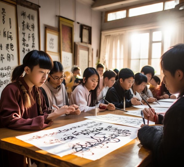 三才书画培训班，开启您的书法艺术之旅,三才书画培训班，开启您的书法艺术之旅,书法艺术,书法,硬笔书法,第1张