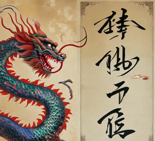 龙蛇舞动，六字行书展现书法艺术盛宴,龙蛇舞动，六字行书展现书法艺术盛宴,书法艺术,书法,生活,第1张