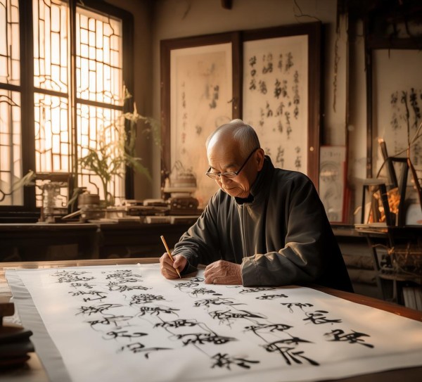 书法艺术中的低碳生活智慧传承,书法艺术中的低碳生活智慧传承,书法艺术,书法,生活,第1张