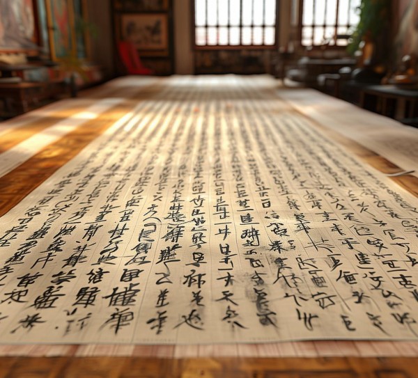五体千字文，书法名家的文化瑰宝再现,五体千字文，书法名家的文化瑰宝再现,书法艺术,书法,书法名家,第1张