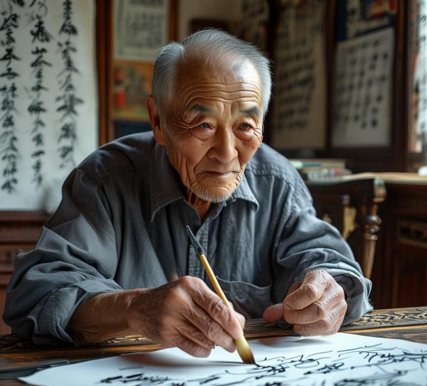 书法人生，氤氲艺术中的追求与心灵寄托,书法人生，氤氲艺术中的追求与心灵寄托,书法,生活,第1张