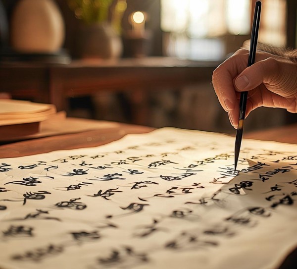 行书七字之美，挥洒自如的书法艺术之旅,行书七字之美，挥洒自如的书法艺术之旅,书法艺术,书法,第1张