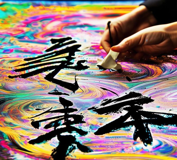 墨舞时光，动态背景下的书法艺术画卷,墨舞时光，动态背景下的书法艺术画卷,书法,书法艺术,传统艺术,第1张